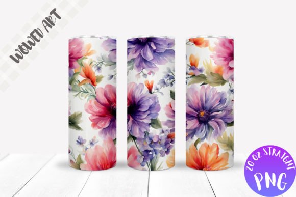 Floral 20oz Skinny Tumbler Wrap Review