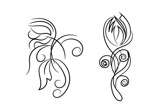Floral Flower Ornament Cute Doodle Review
