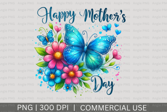 Happy Mother s Day Floral PNG Clipart Review