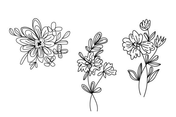 Reviewing Wedding Floral Ornament Doodle for Real Embroidery
